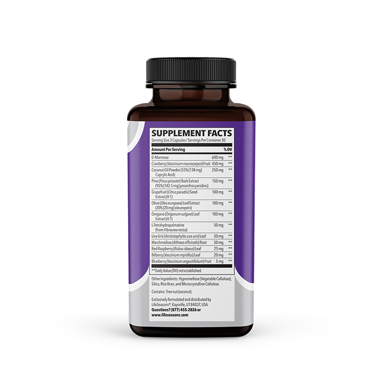 Urinari-X Extra Strength Supplement Facts